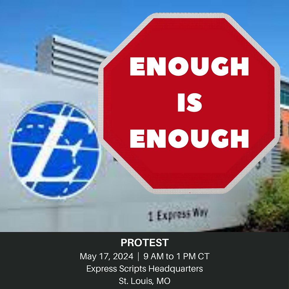 Critics of Pharmacy Benefit Managers to Protest at Express Scripts