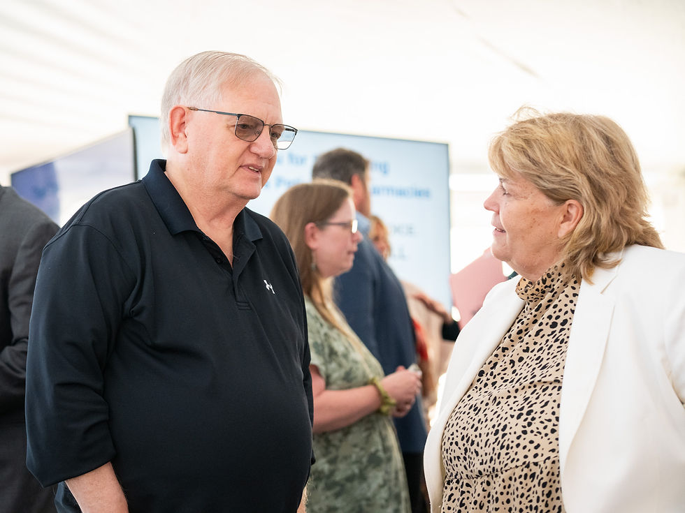 PA Town Hall County Commissioner Tokar-Ickes speaking with attendee