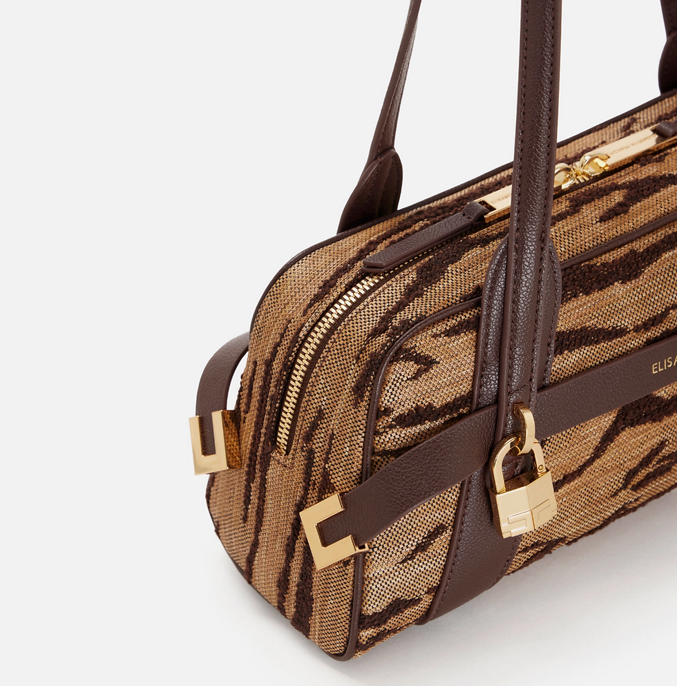 Miniatura: Bauletto con stampa tigre