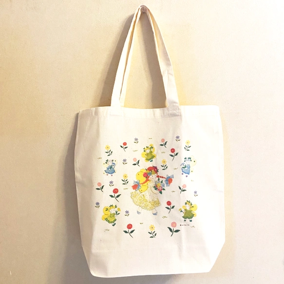 キャンバストートドールちゃん蝶々