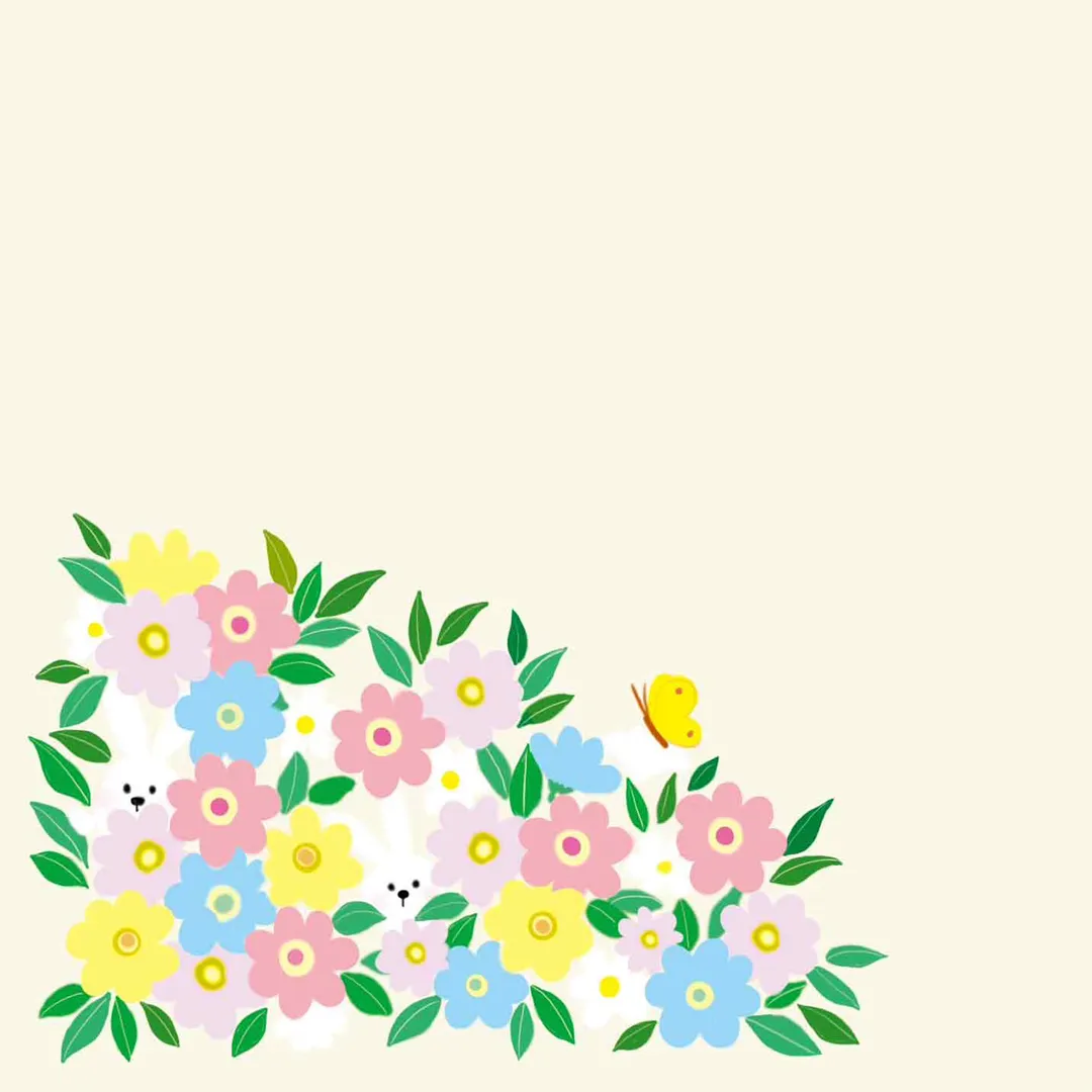 mimiro イースターブロックメモ　花束