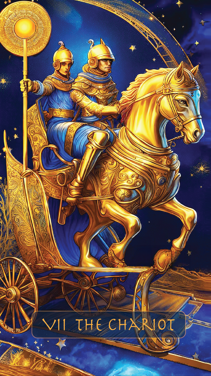 Awake The Tarot Deck Card - Major Arcana - The Chariot