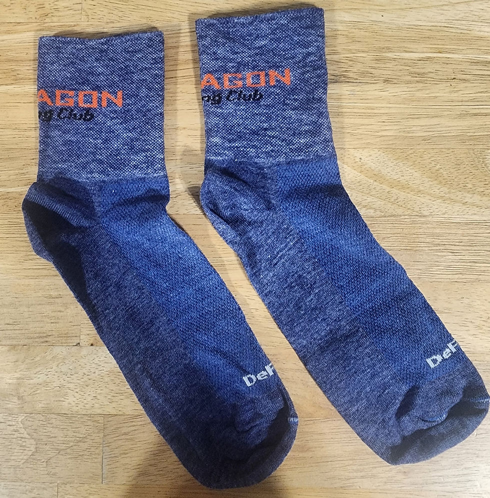 Thumbnail: DeFeet Wool Cycling Socks 3in