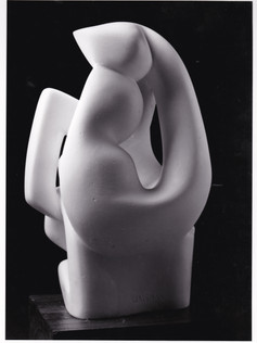 Maquette du Mémorial des Martyrs juifs victimes de la barbarie nazie à Sarcelles - 1981