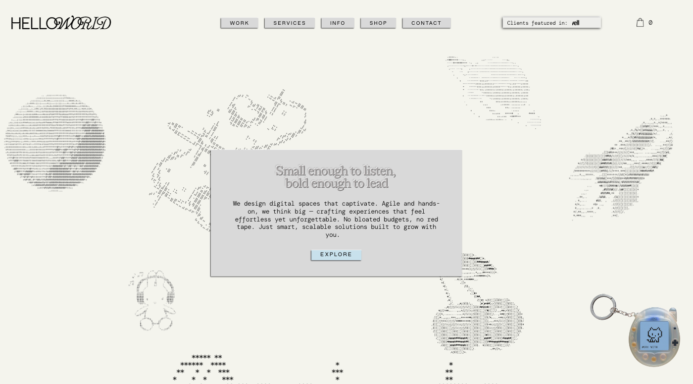 Site of Sites | Web Design Inspiration | Hello-World