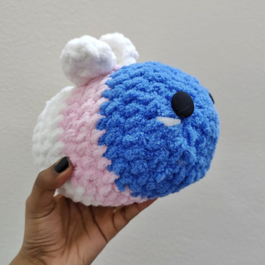 Thumbnail: Pride Bee Plushie