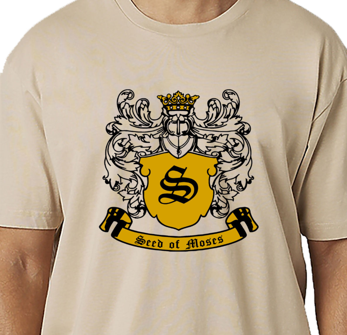 Seed Of Moses t-shirt Black and Gold
