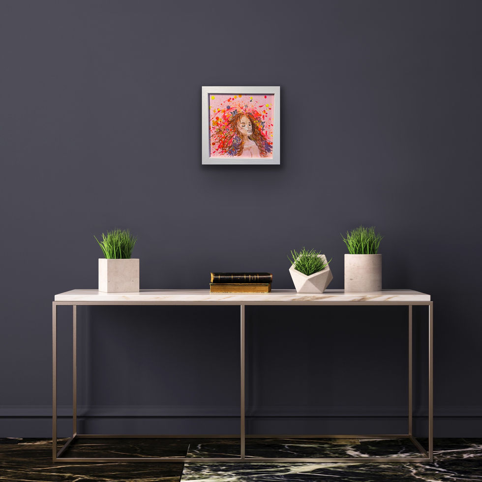 Gelassenheit 15x15cm