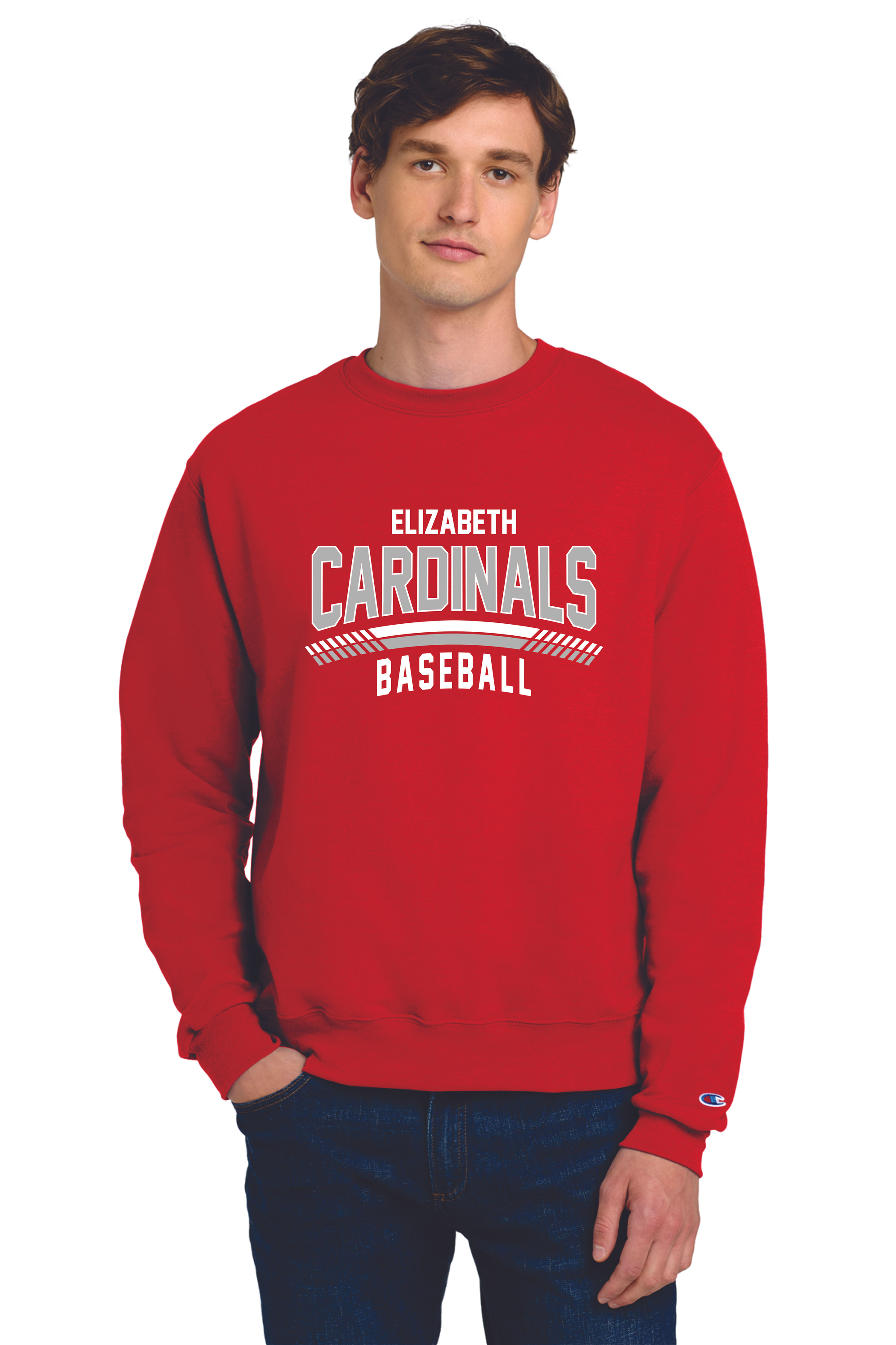 Cardinals Baseball Unisex Champion Crewneck Sweatshirt- Logo #6
