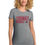 Thumbnail: Cardinals Baseball Ladies Cotton Blend Tee- Logo #5