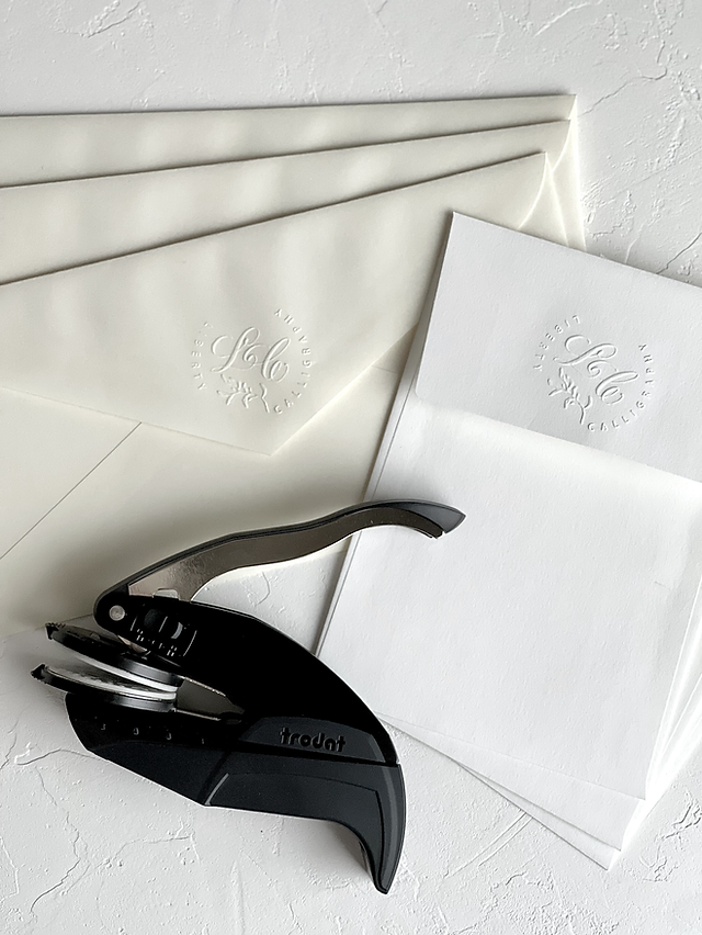 Embossing Stamp Order | Liberty Calligraphy