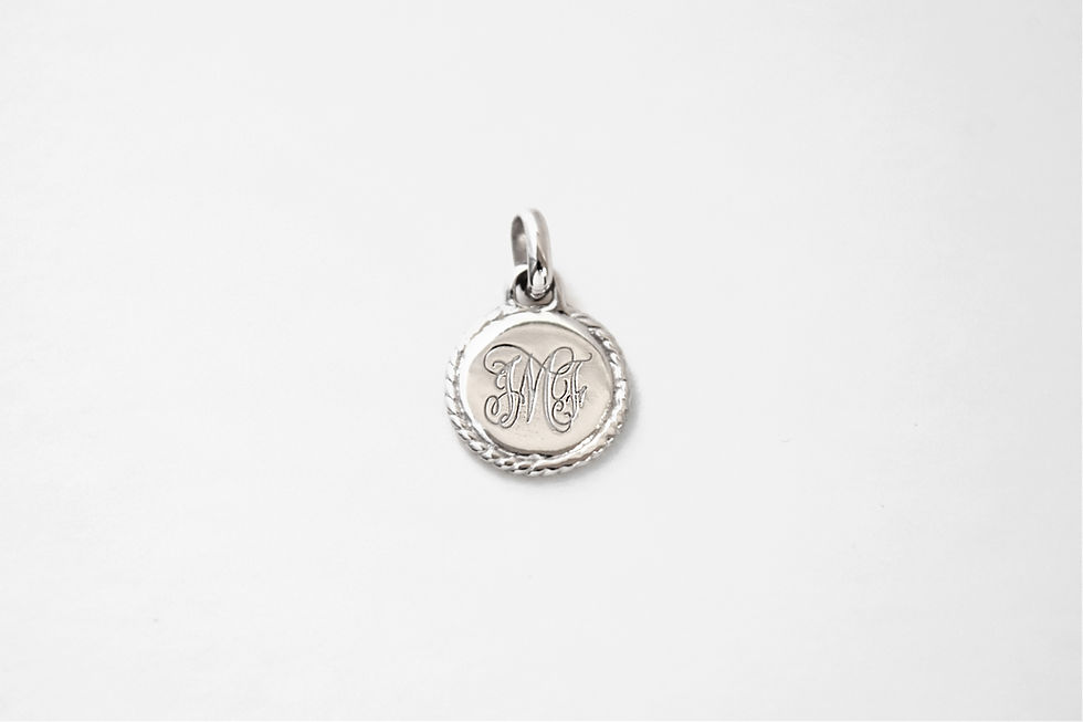 Round Lierre Charme (2PC SET) Silver