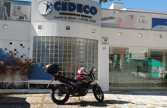 moto na clínica