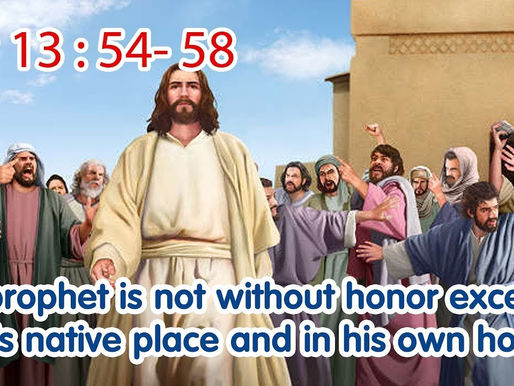 Jesus Frowns On Unbelief