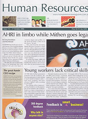 Indira Kennedy published in Australian Human Resources magazine