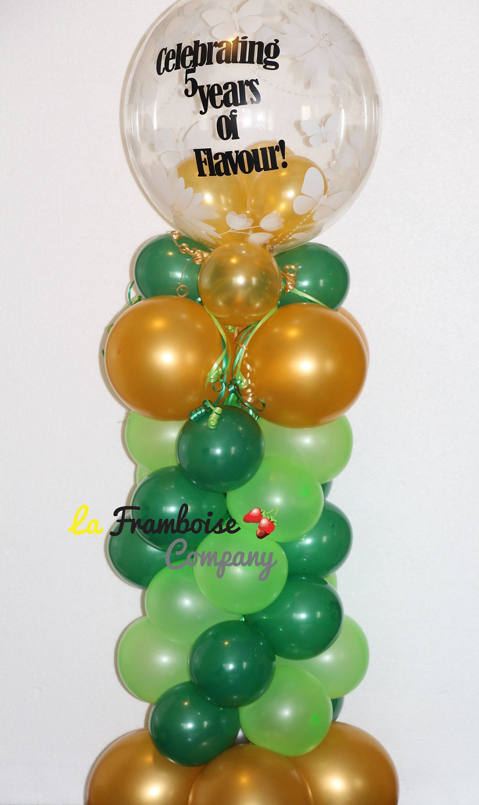 Thumbnail: Classy green & gold balloons