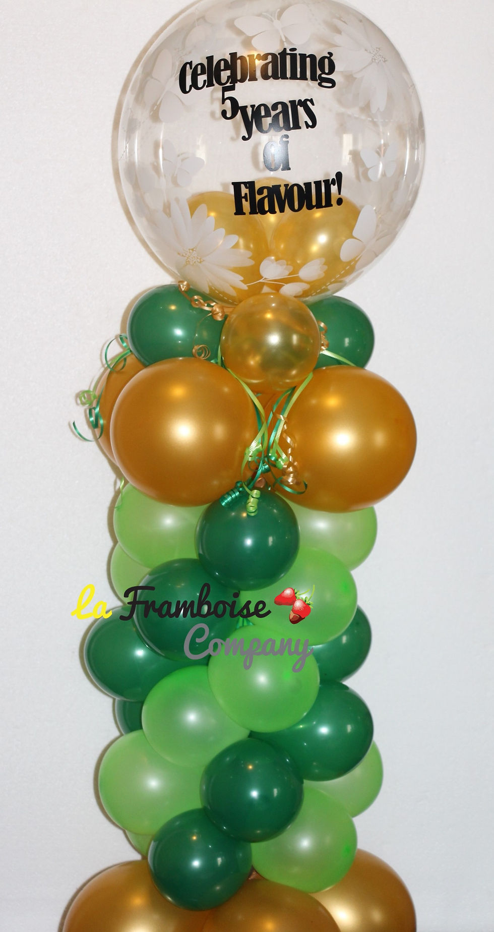 Thumbnail: Classy green & gold balloons