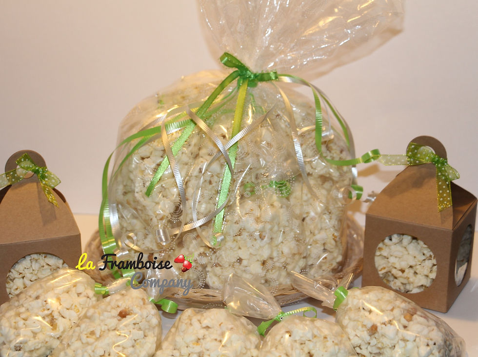 Thumbnail: Spring chocolate popcorn platter