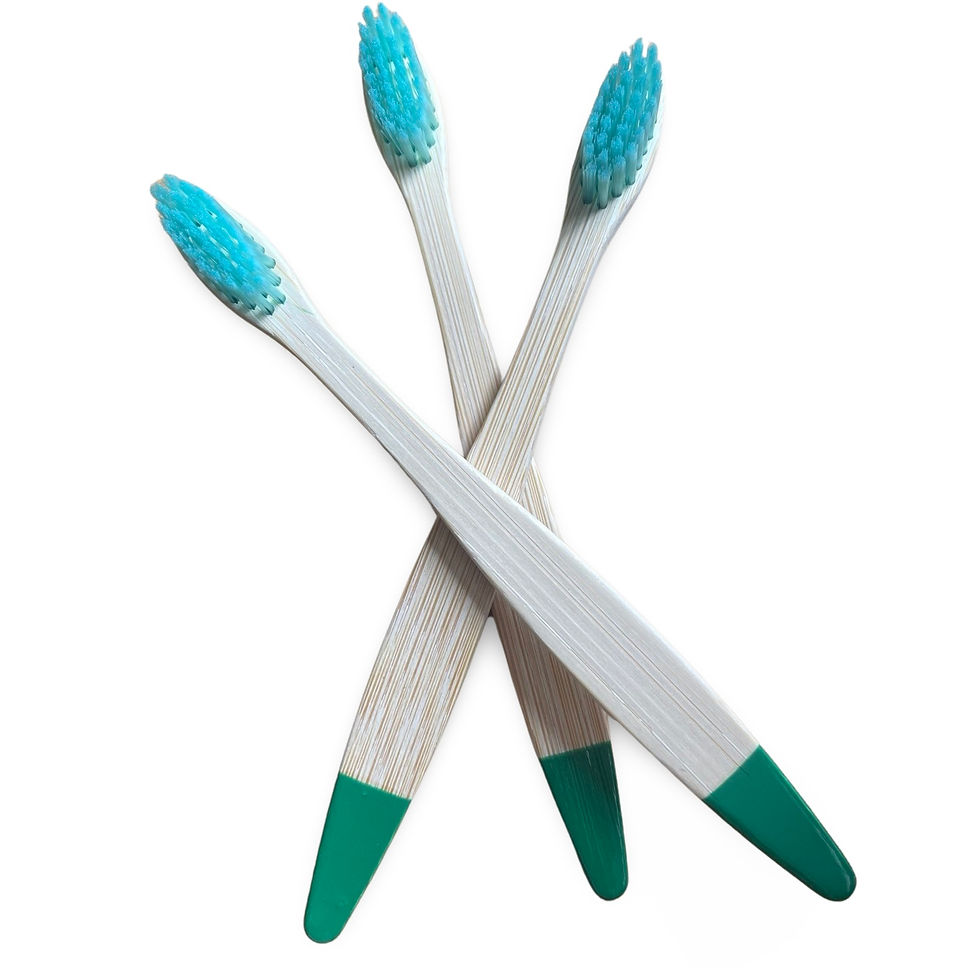 Miniatura: Cepillo de Dientes de Bambú para Niños sin BPA