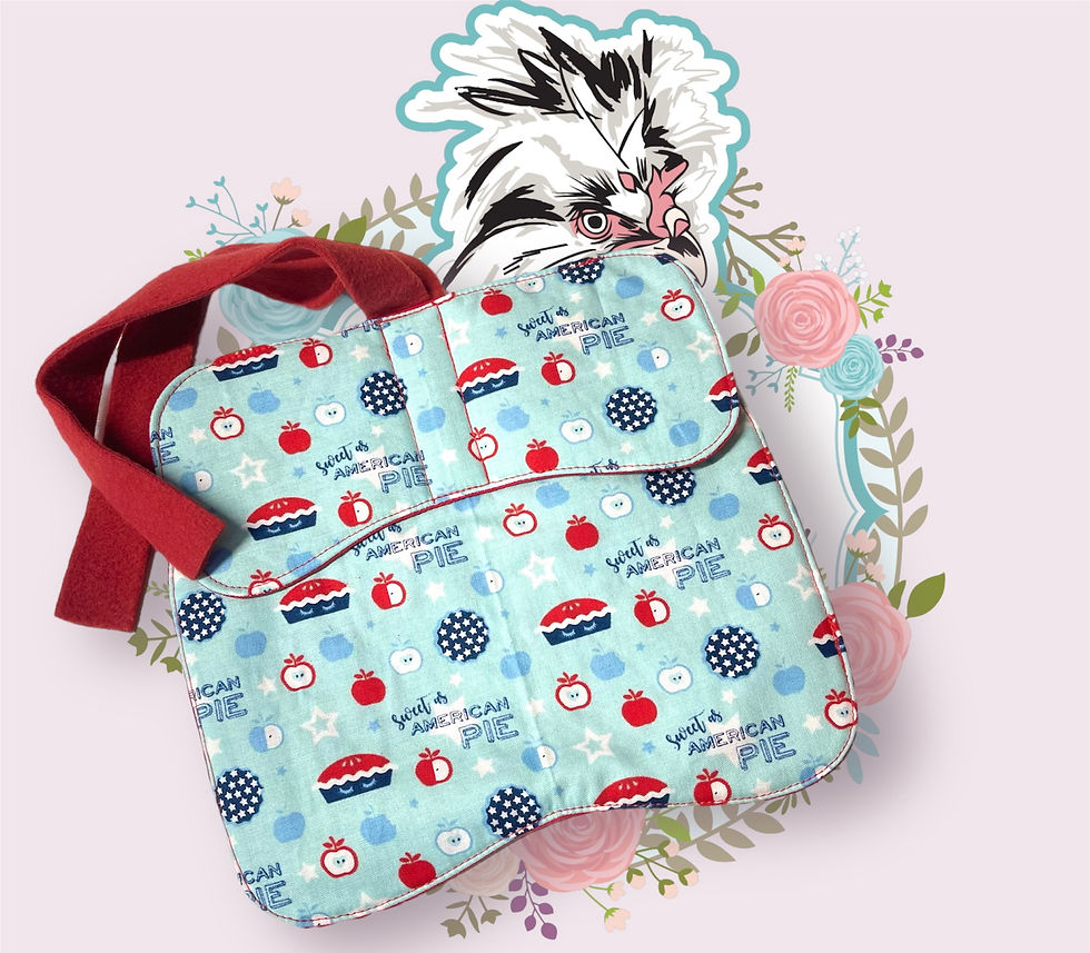 America Large Hen Saddle