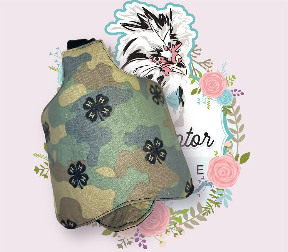 4-H Camo Polish Hen Saddle