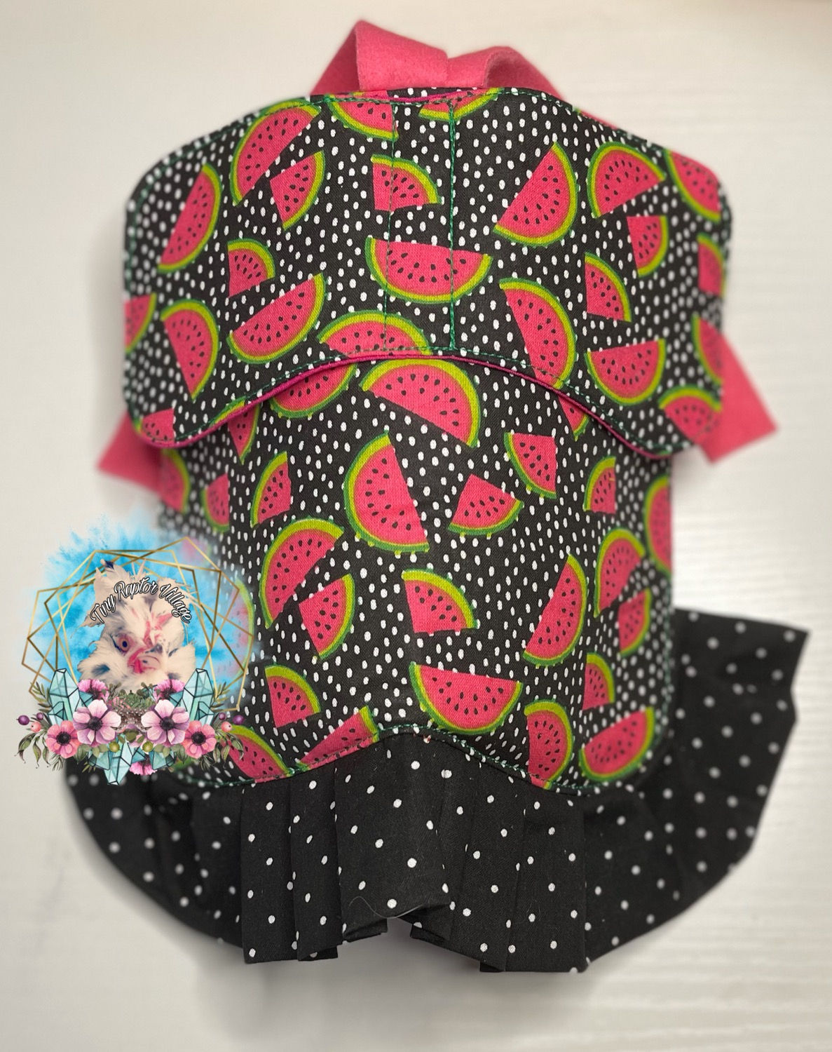 Watermelon Hen Saddle