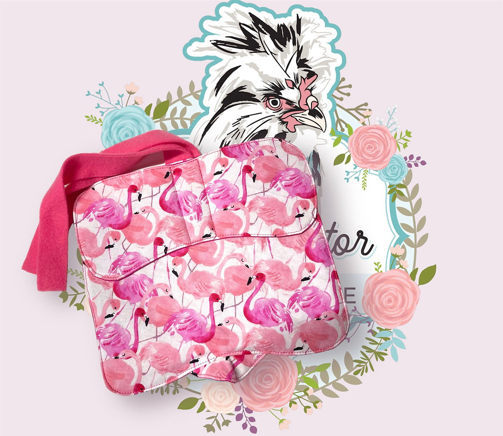 Flamingo Standard Hen Saddle