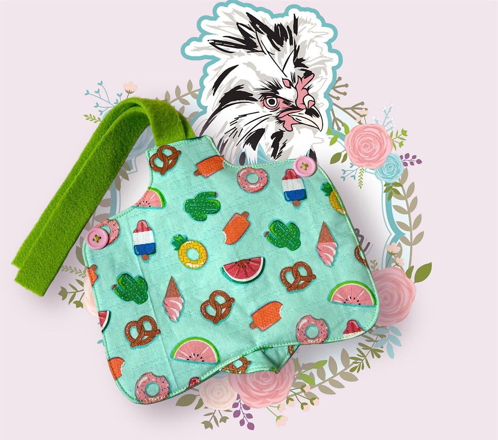 Pool Party Standard Hen Saddle