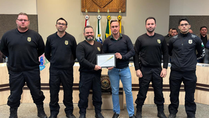 Destaque à Excelência na Segurança Pública: Moção de Aplausos a Rodrigo Cruz dos Santos e sua Equipe