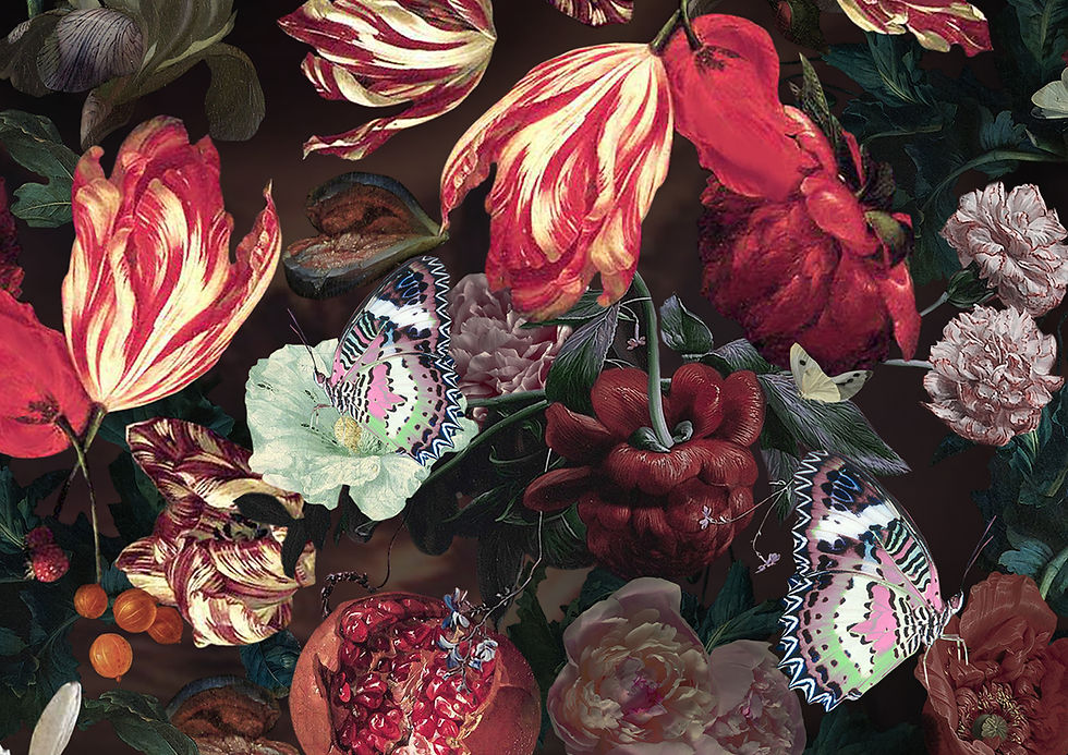 Thumbnail: WAD-Studio - Wallpaper - PASSION FLOWER RC6601
