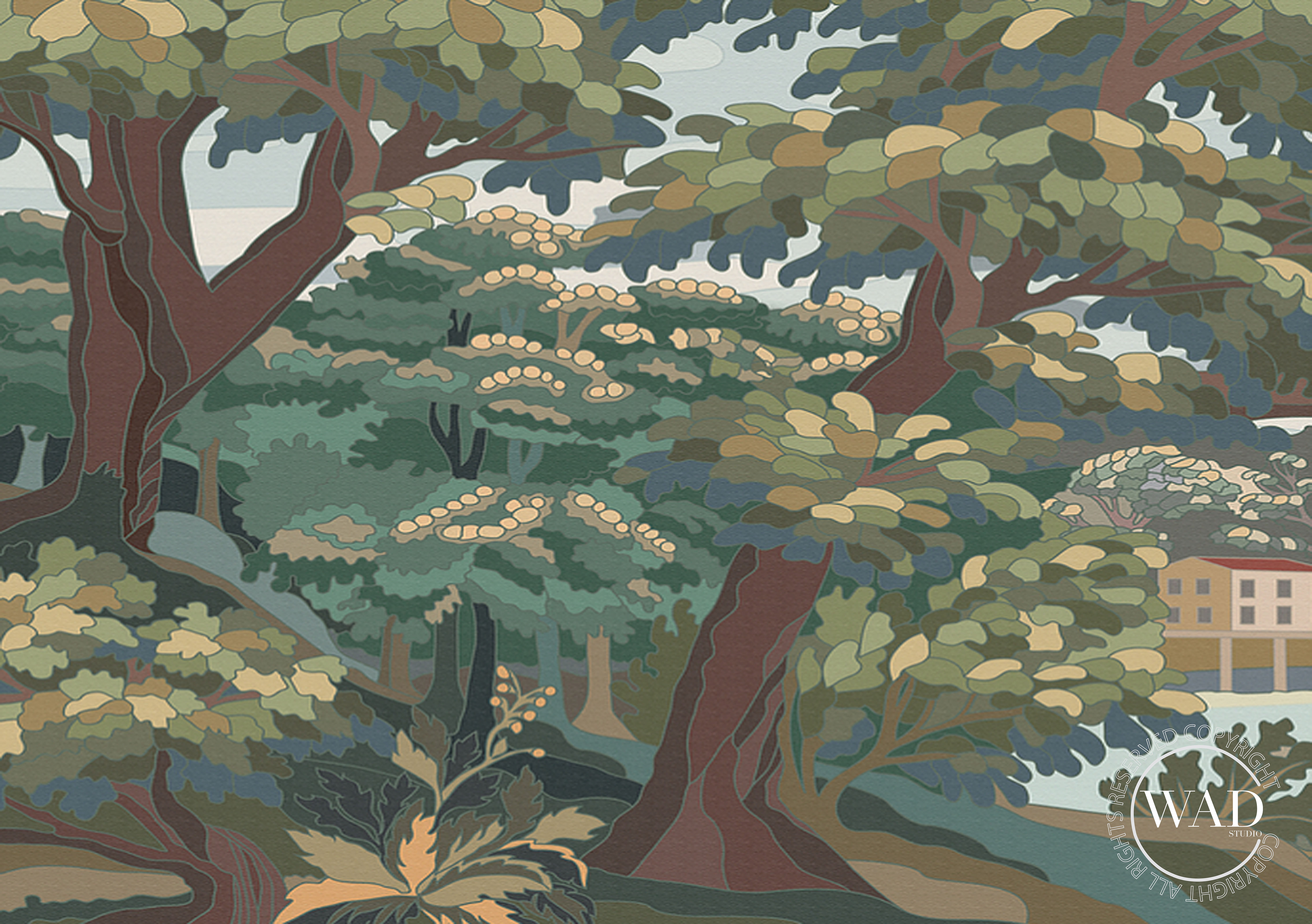 WAD-Studio - Wallpaper - INTO THE WILD IW8700