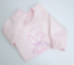 Embroidered personalised Easter bunny sweater