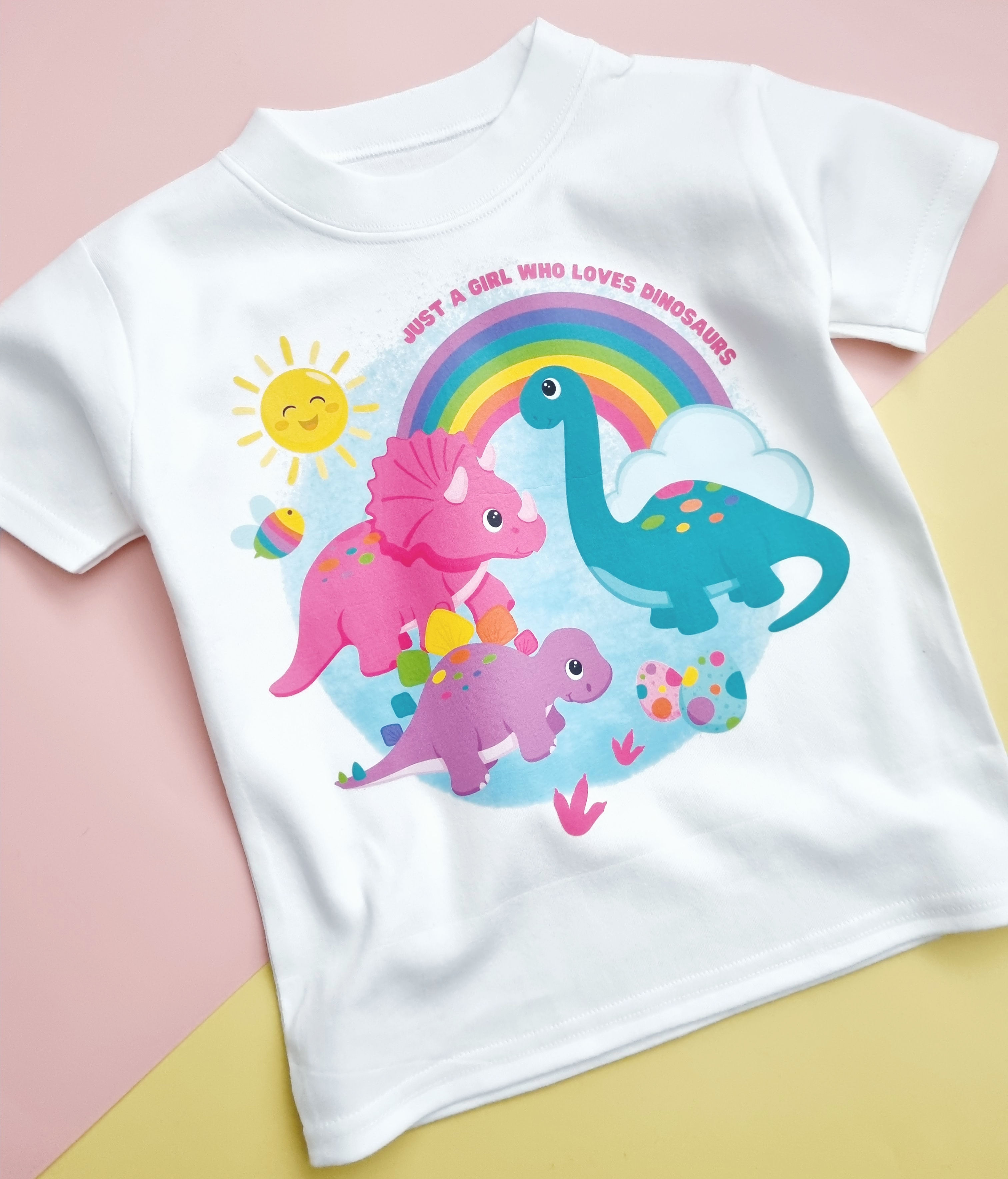 Just a girl who loves dinosaurs Tee