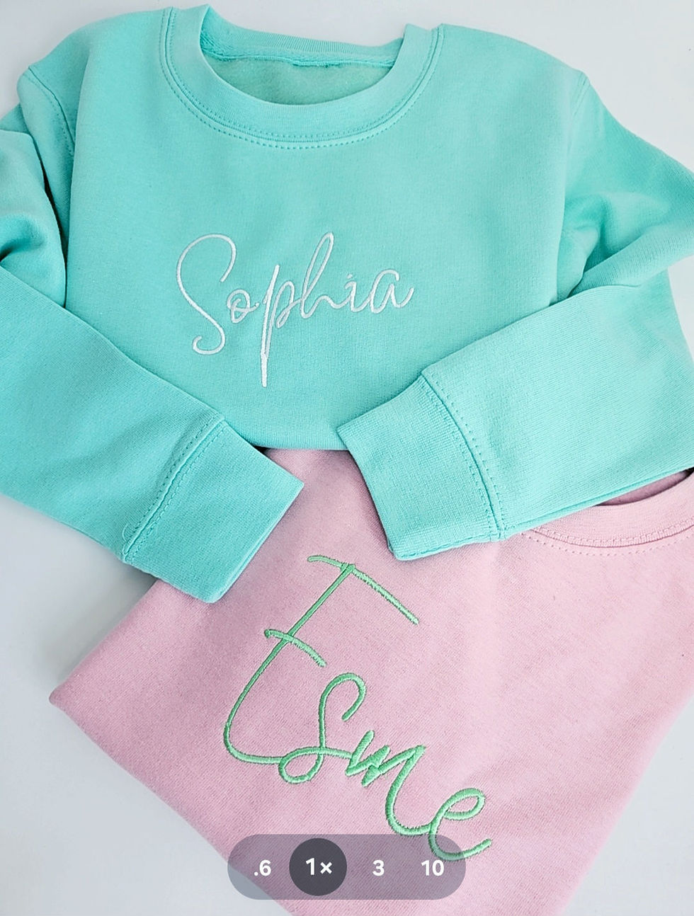 Thumbnail: Embroidered Personalised Sweater