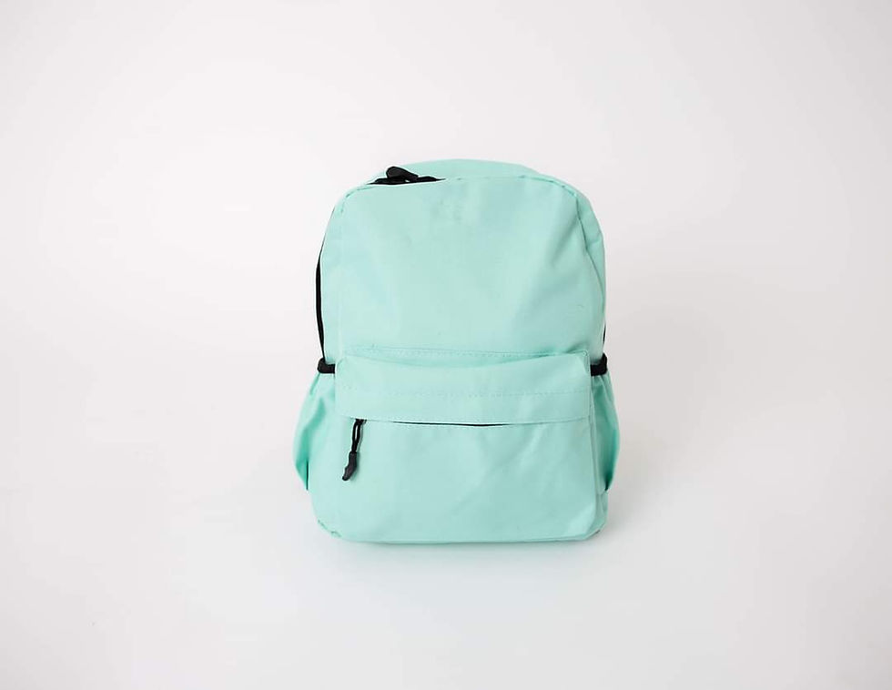 Thumbnail:  Personalised Kids pastel backpack 