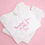 Thumbnail:  Personalised sweetest love Frill pyjamas 