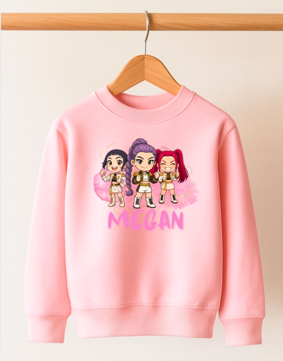 Thumbnail: K Pop Demon Hunters Personalised Sweater
