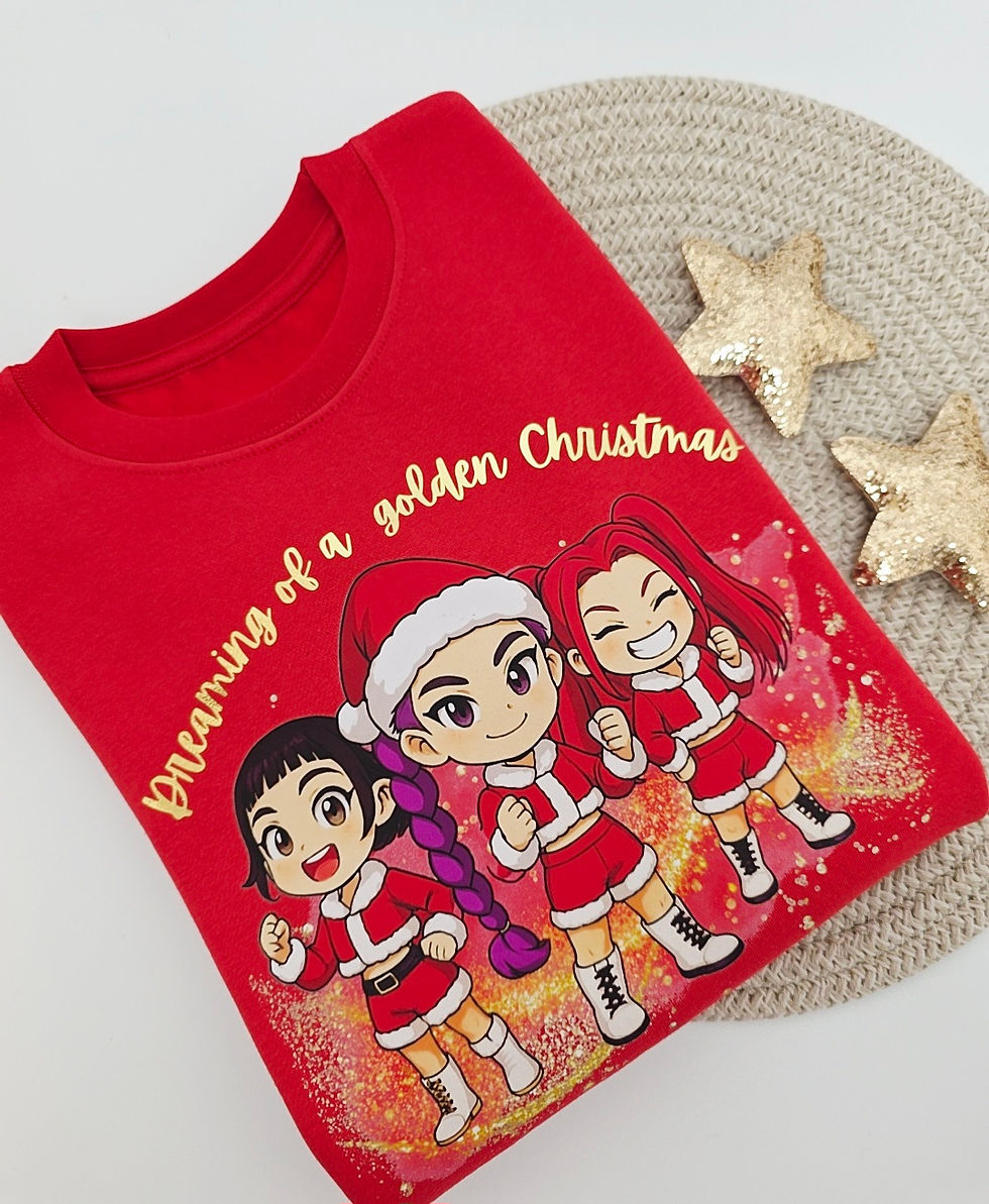 Thumbnail: K Pop Demon Hunters Personalised Christmas Sweater