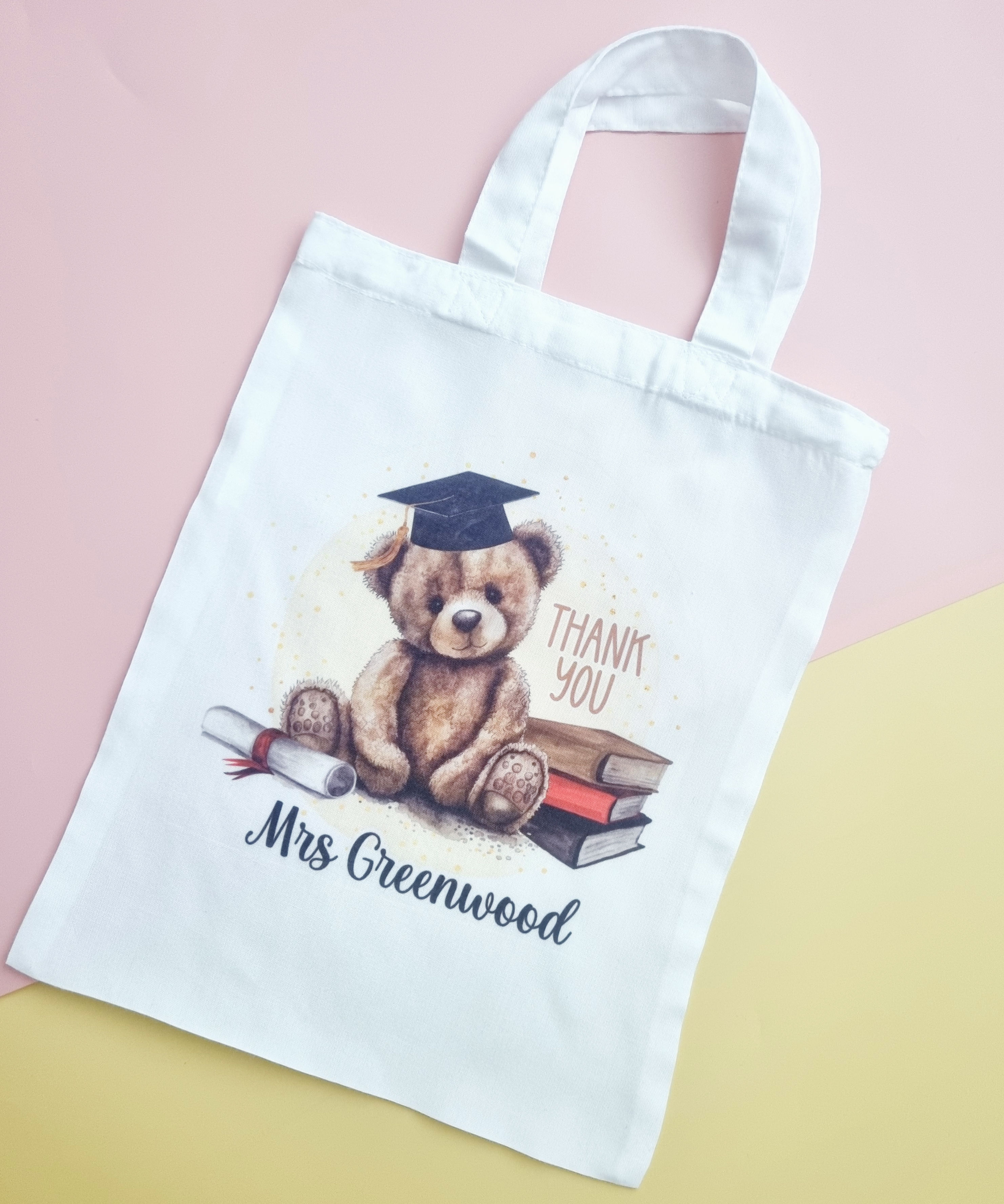 Thank you teacher tote bag