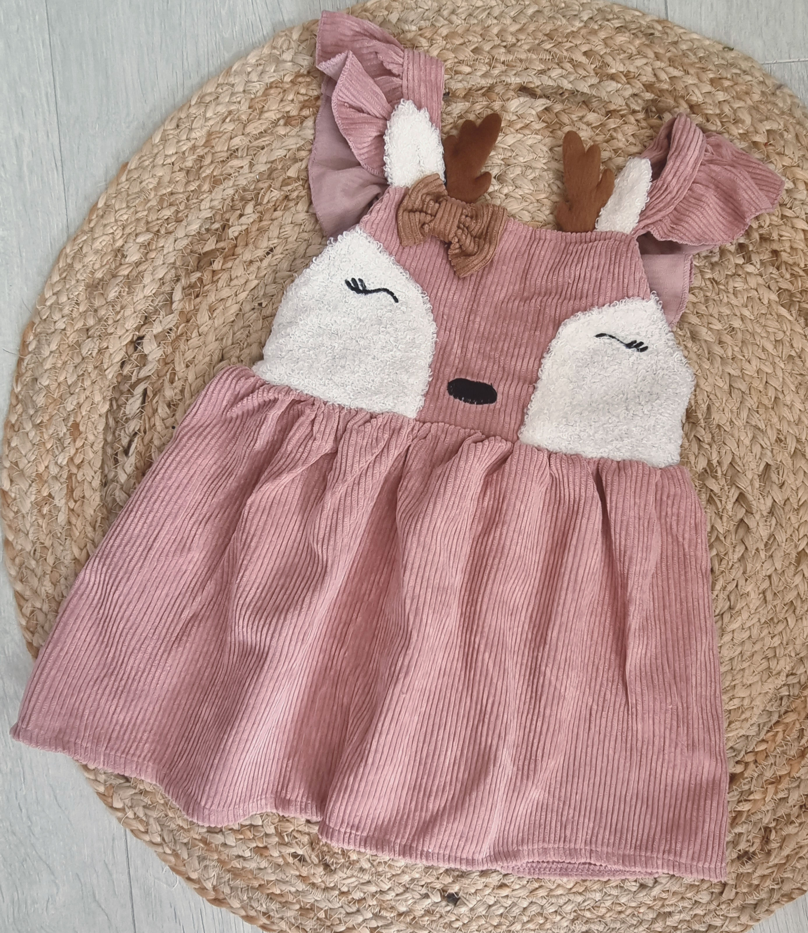 Reindeer Ruffle Dress