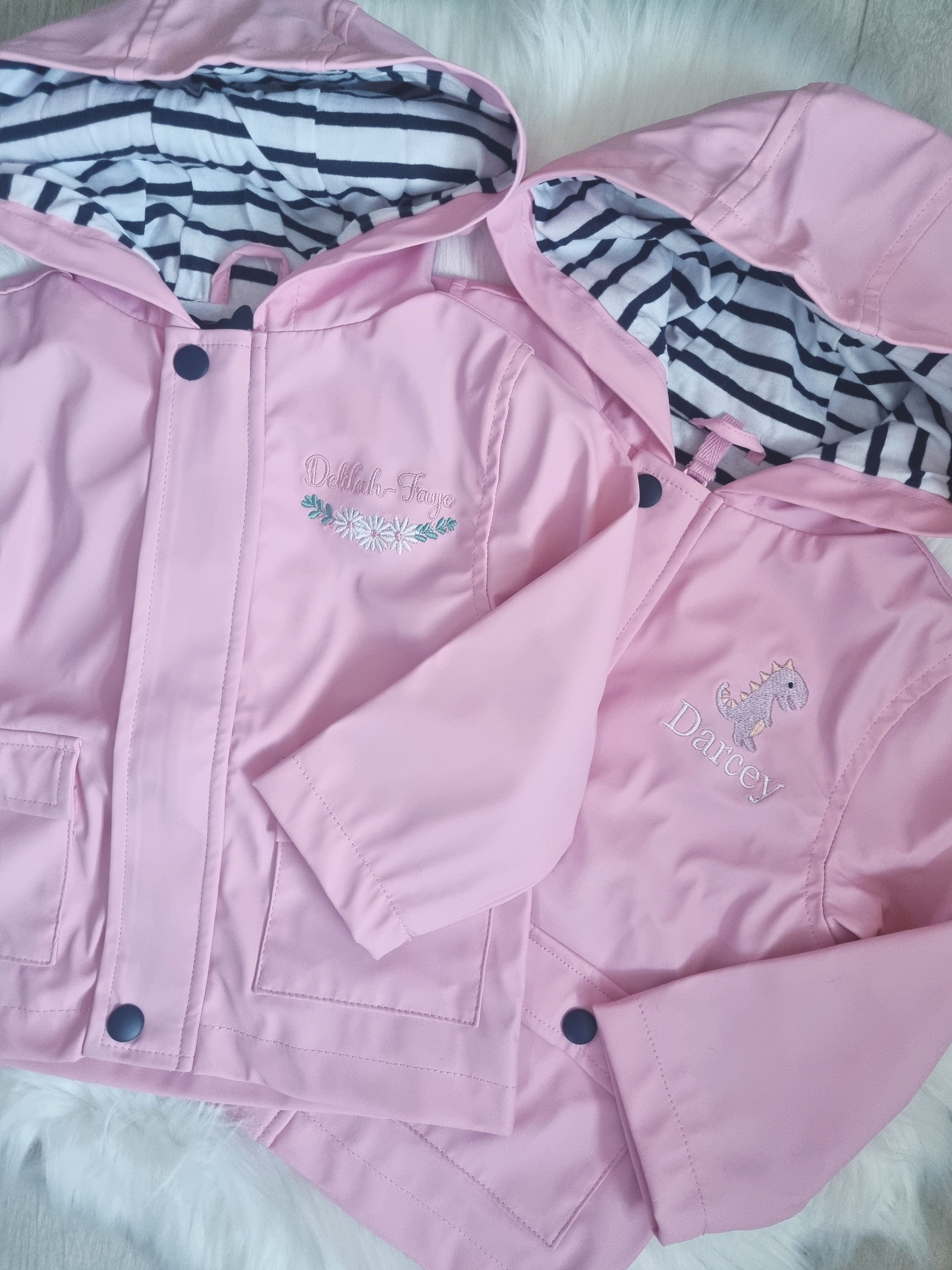 Personalised rain jacket (4 colours)