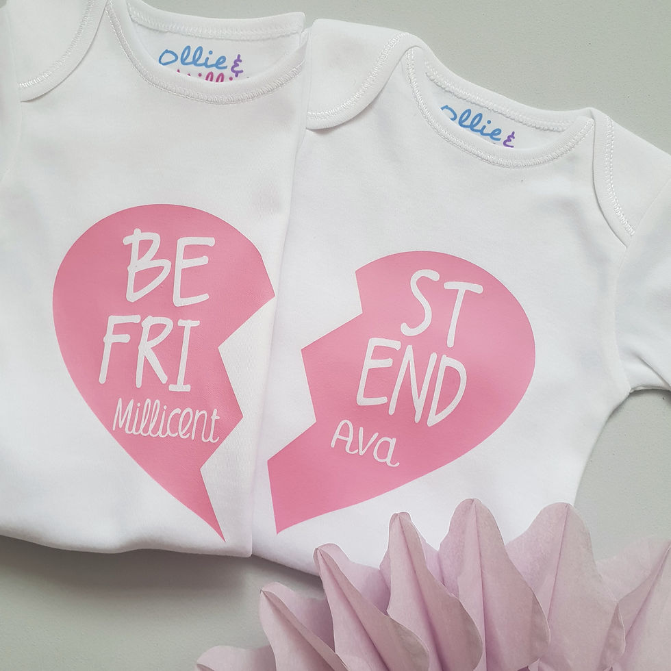 Ollie&Millie's Own - Personalised Best Friend Tops