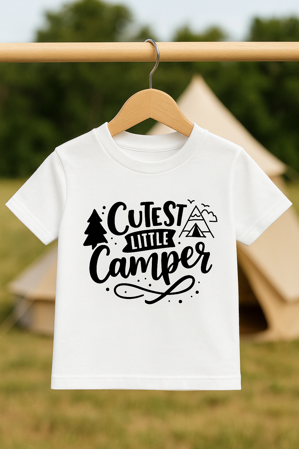 Cutest little camper tee