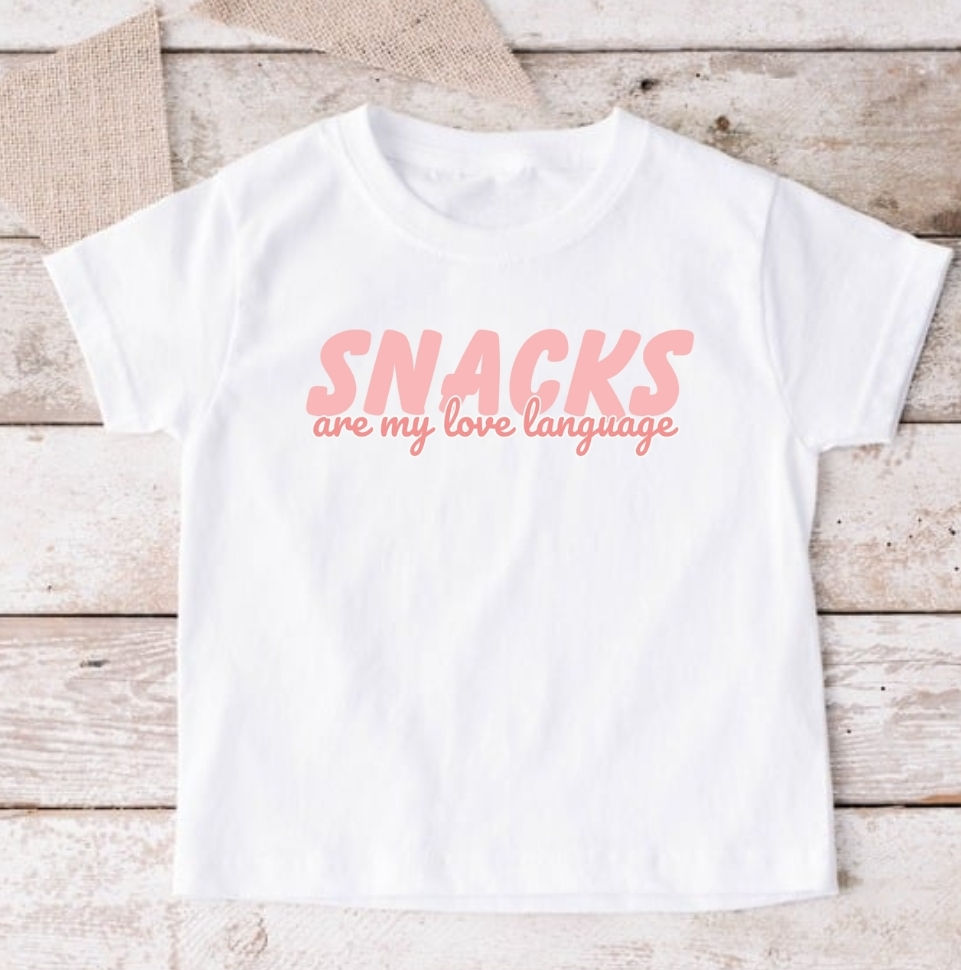 Thumbnail: Snacks are my love language Tee