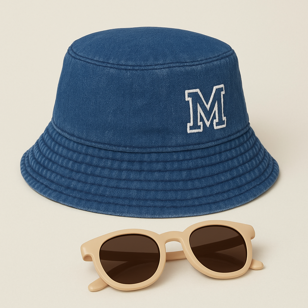 Babies personalised bucket hat