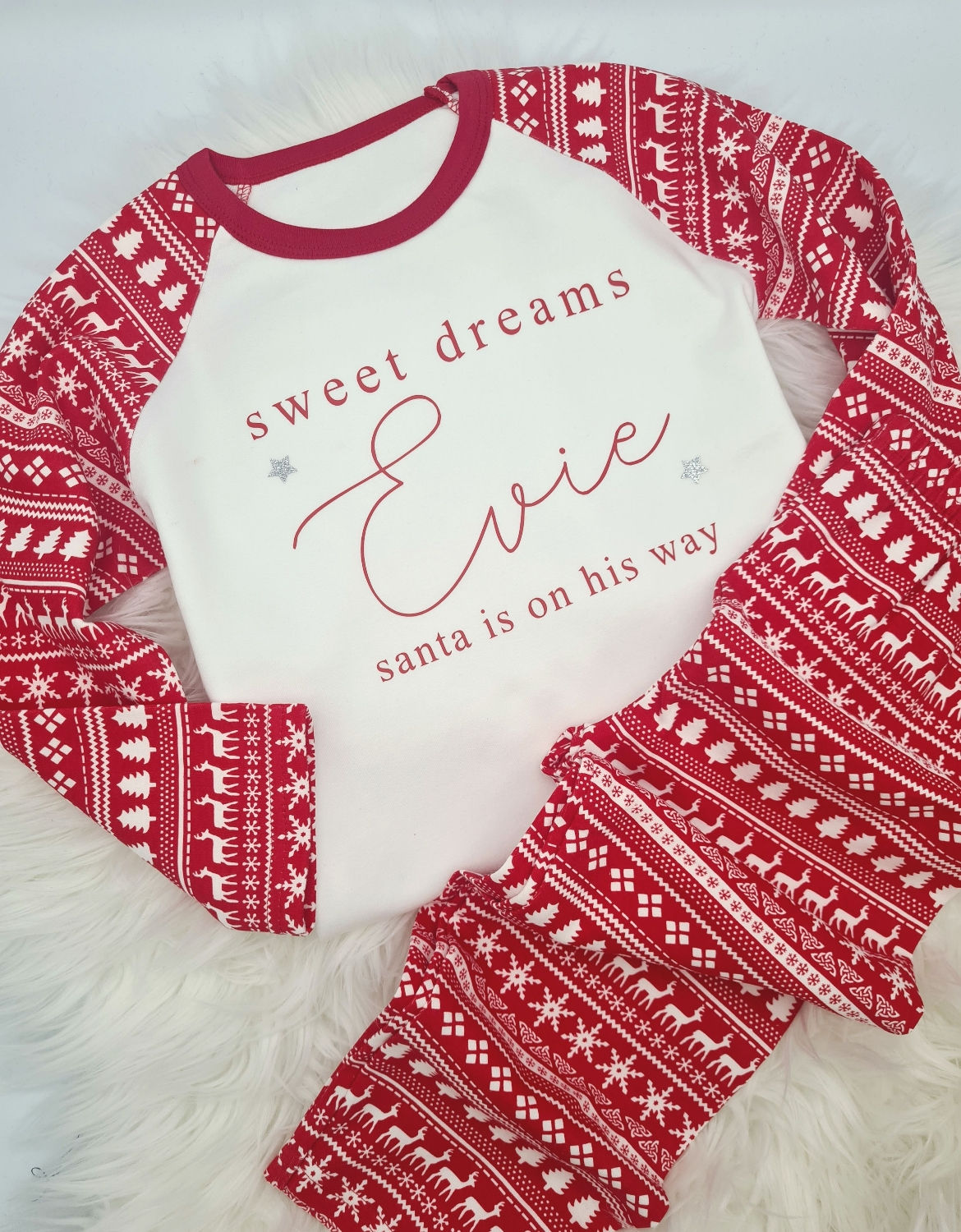 Ollie&Millie's Own - Personalised Sweet Dreams Christmas PJs