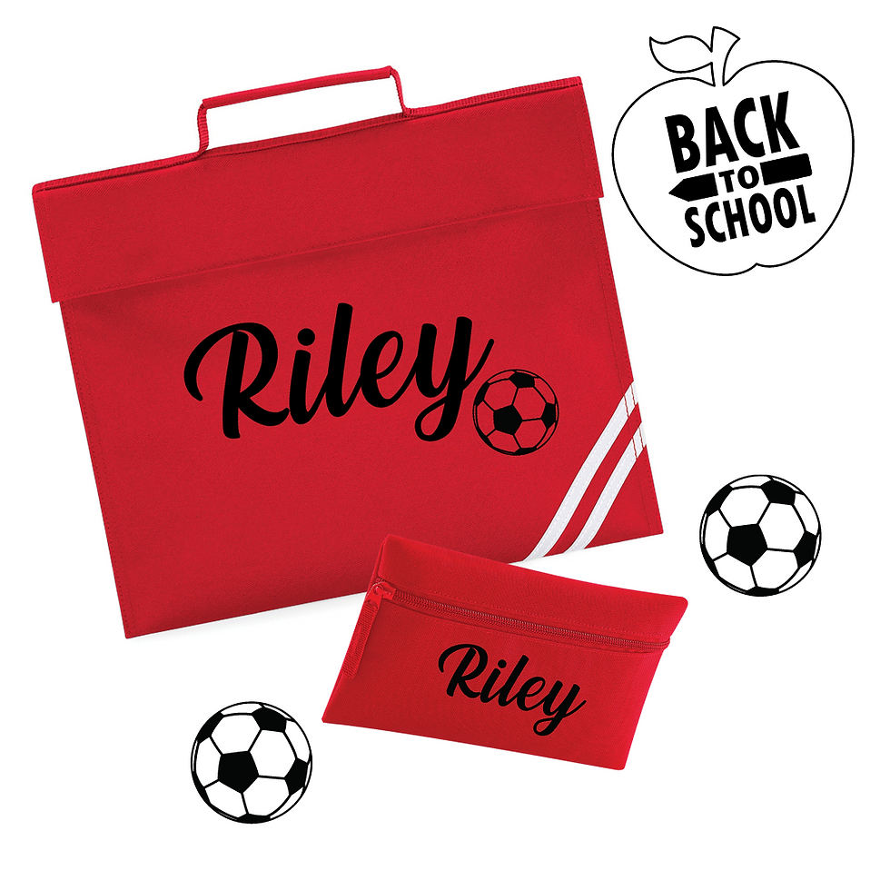 Thumbnail: Ollie&Millie's Own - School Book Bag & pencil case