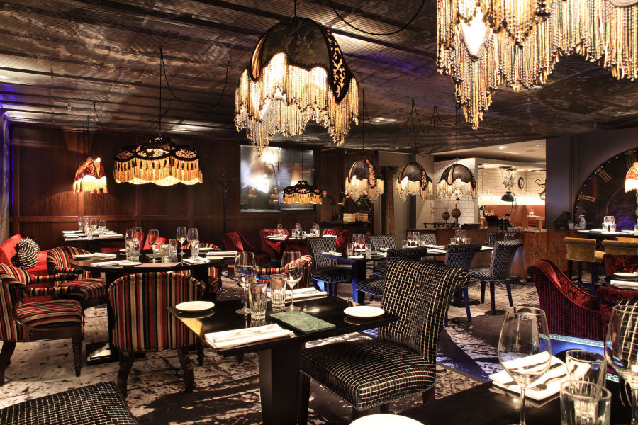 Griffins' Steakhouse Stockholm dining room
