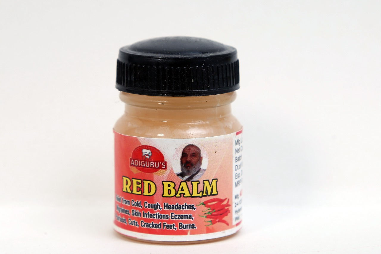 Adiguru's Red Balm-Pain relief formula