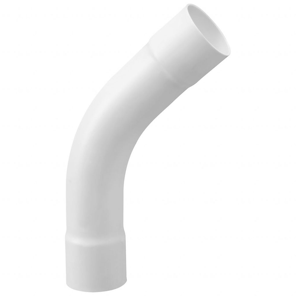 Curva 45° Longa Esgoto SN CURVA 45 LONGA ESG SN DN 40 FORTLEV CURVA 45 LONGA ESG SN DN 50 FORTLEV CURVA 45 LONGA ESG SN